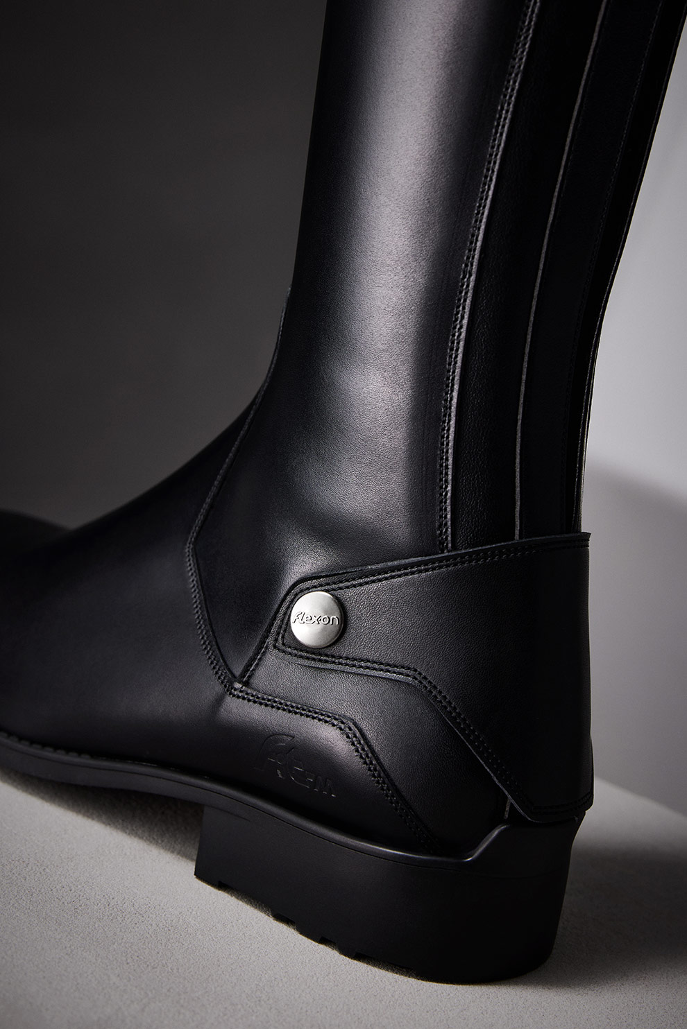 Guêtres De Brossage Equestrian Stockholm - Taille M/L - Cuir Rouge