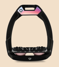 PAIR OF SAFE-ON STIRRUPS BLACK