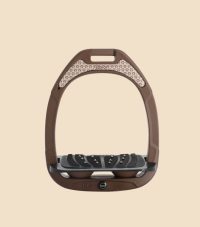 PAIRE D'ETRIERS GREEN COMPOSITE CHOCOLAT