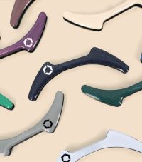 STICKERS AIMANTÉS Paillettes & Silver ÉTRIERS GREEN COMPOSITE / ALUMINIUM 💜