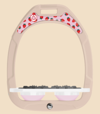 PAIRE D'ÉTRIERS GREEN COMPOSITE MILKSHAKE FRAISES