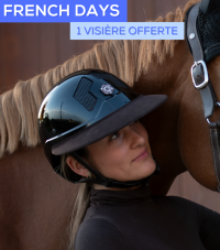 French Days - Casque Dark+ visière velours (offerte)